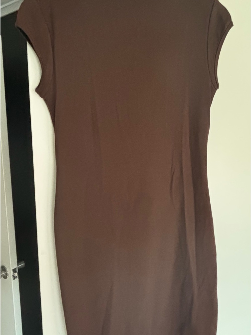 wild fable Brown Cap Sleeve Mini Dress